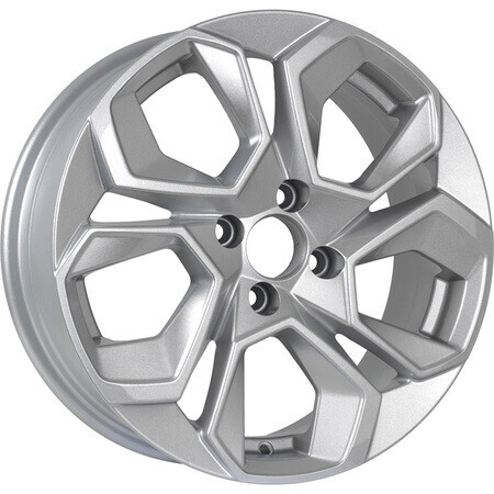 Диск Kdw Kd1620 16x6.5 4x100 ET45 DIA60.1 SILVER_PAINTED