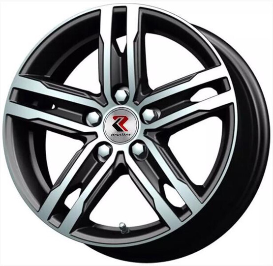 Диск Replikey B178 15x6 5x100 ET38 DIA57.1 BK/FP
