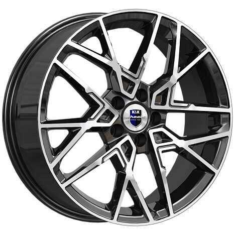 Диск K&K Вудроф 18x7 5x108 ET36 DIA65.1 АЛМАЗ ЧЕРНЫЙ