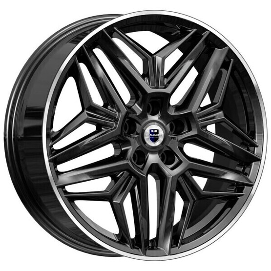 Диск K&K Колумб 19x7 5x114.3 ET40 DIA66.6 АЛМАЗ ЧЕРНЫЙ