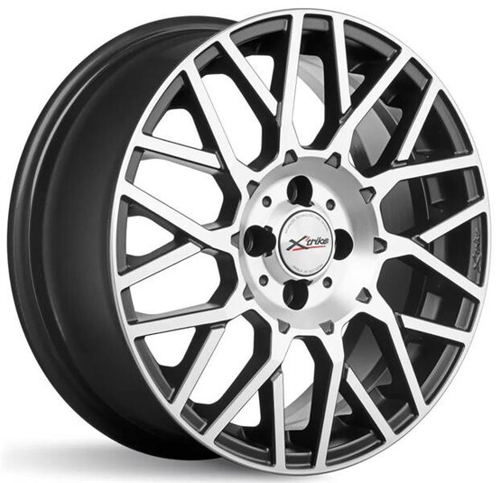 Диск X'trike X-125 16x6.5 4x100 ET48 DIA54.1 BKM/FP