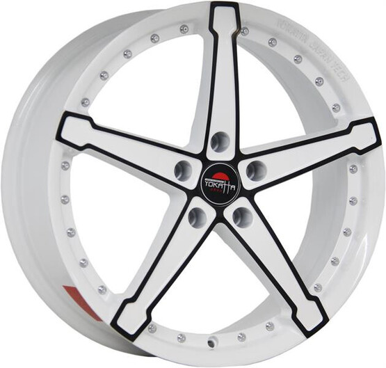 Диск Yokatta Model-10 18x7 5x105 ET38 DIA56.6 W+B