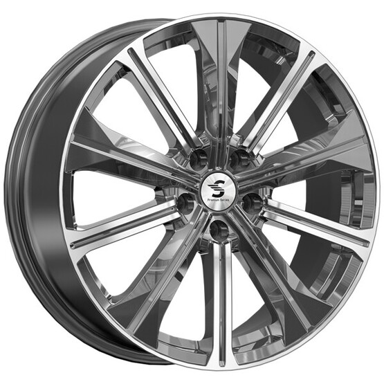 Диск Premium Series Кр013 19x7 5x108 ET36 DIA65.1 DIAMOND GLOSS GRAPHITE