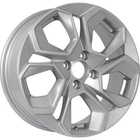 Диск Kdw Kd1620 16x6.5 4x100 ET45 DIA60.1 LIGHT_SILVER_PAINTED