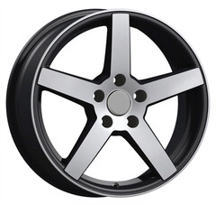 Диск Replikey B261 17x7 4x100 ET35 DIA67.1 BK/FP