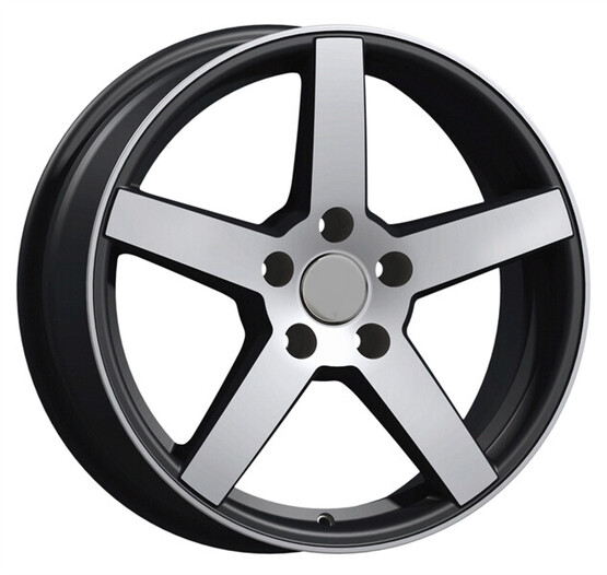 Диск Replikey B261 17x7 4x100 ET35 DIA67.1 BK/FP