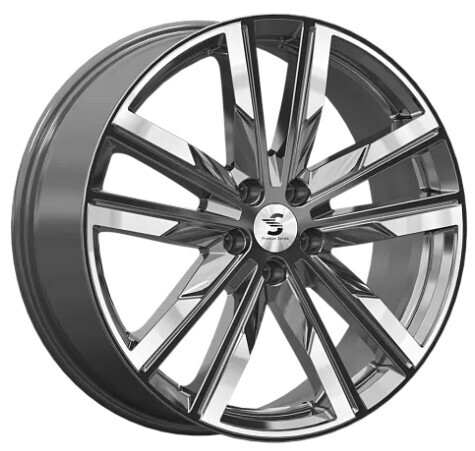 Диск Premium Series Кр014 20x8 5x108 ET45 DIA63.3 DIAMOND GLOSS GRAPHITE