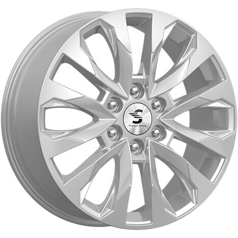 Диск Premium Series Кр007 20x8 6x139.7 ET55 DIA100.1 ELITE SILVER