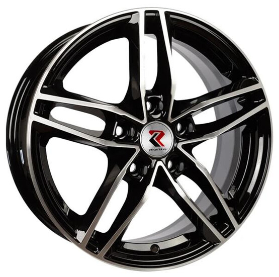 Диск Replikey K108 16x6.5 5x115 ET41 DIA70.1 BK/FP