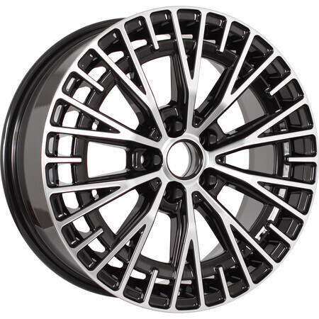 Диск Kdw Kd1730 17x7 5x108 ET42 DIA65.1 BLACK_FRONT_POLISHED