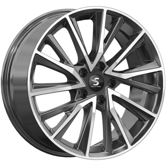 Диск Premium Series Кр010 18x7.5 5x108 ET47 DIA60.1 DIAMOND BLACK GRIS