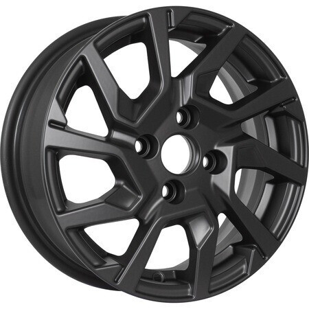 Диск Kdw Kd1420 14x5.5 4x100 ET40 DIA60.1 MATT_BLACK_PAINTED