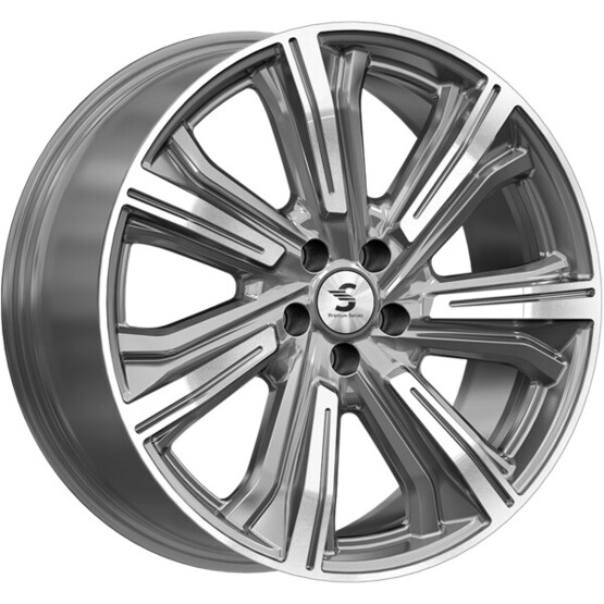 Диск Premium Series Kleemann (Кр1067) 20x8.5 5x114.3 ET48 DIA67.1 DIAMOND GLOSS GRAPHITE