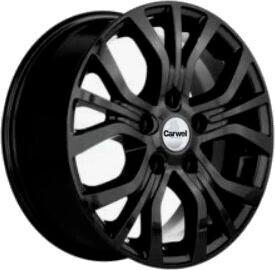 Диск Carwel Лум 16x6.5 5x114.3 ET38 DIA60.1 BL