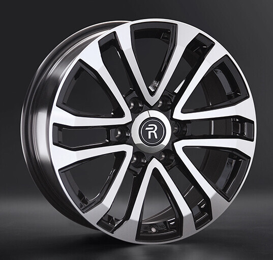 Диск Replay Hv48 18x7.5 6x139.7 ET42 DIA100.1 BKF