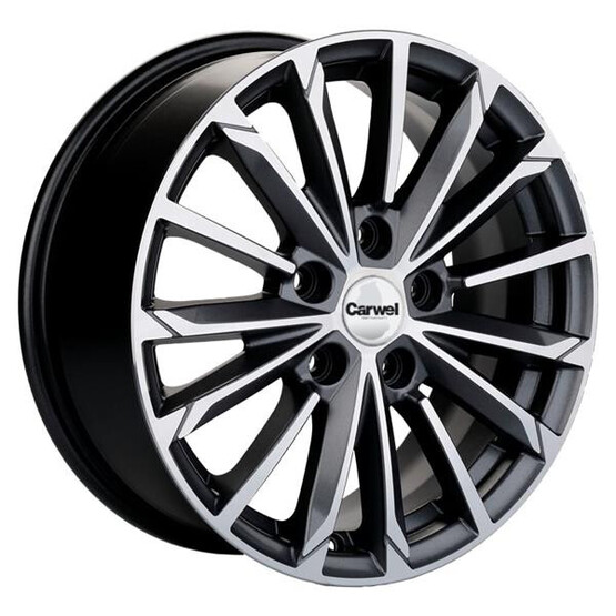 Диск Carwel Тевриз 16x6.5 5x114.3 ET46 DIA67.1 BL