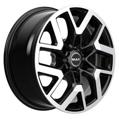 Диск Mak Gravel 17x7.5 6x139.7 ET38 DIA67.1 BLACK MIRROR