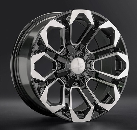 Диск Ls Wheels Ls1366 17x9 6x139.7 ET20 DIA106.1 BKF