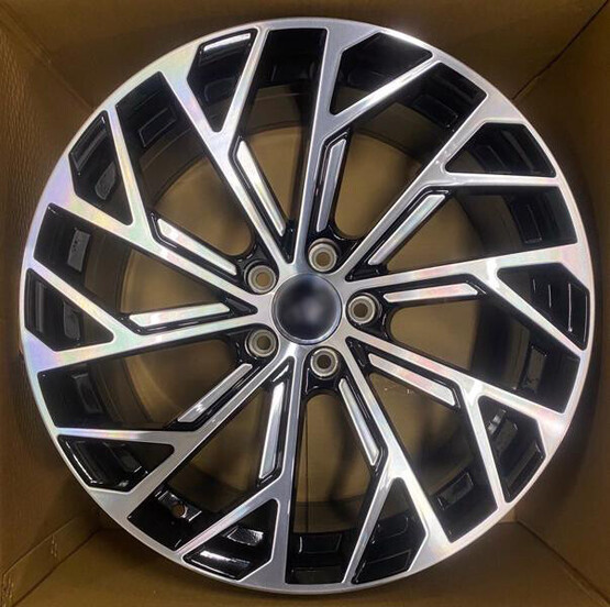 Диск Replica Fr Dp1337 19x8.5 5x112 ET35 DIA66.5 BLACK MACHINED FACE