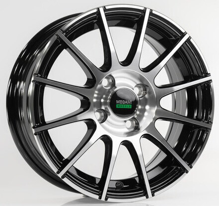 Диск Megami Mgm-35 15x6 4x98 ET35 DIA58.6 BKF