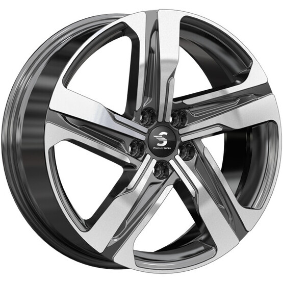 Диск Premium Series Кр004 19x7.5 5x114.3 ET49 DIA67.1 DIAMOND GROSS GRAPHITE