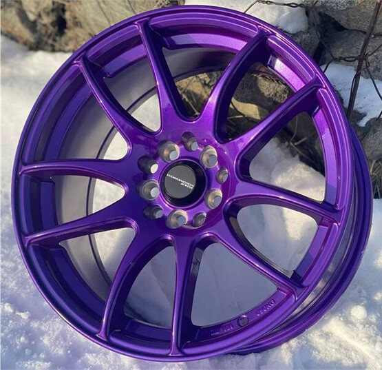 Диск Work Cr Kiwami 16x7 4x100 ET35 DIA73.1 CANDY PURPLE