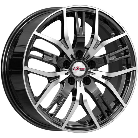 Диск Ifree Аскет 17x7 5x108 ET45 DIA67.1 БЛЭК ДЖЕК