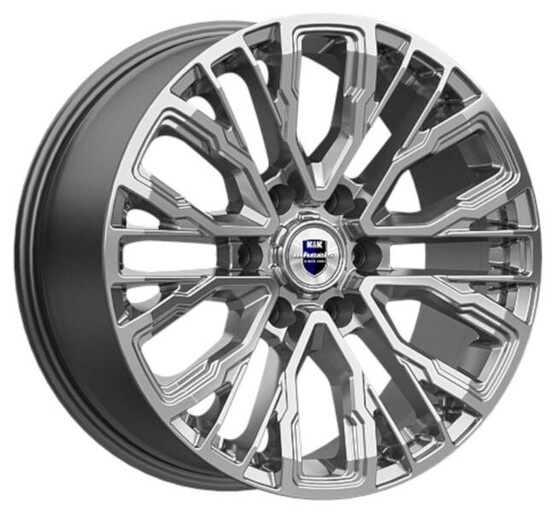 Диск K&K Кортес 19x8.5 6x139.7 ET36 DIA100.1 ДАРК ПЛАТИНУМ