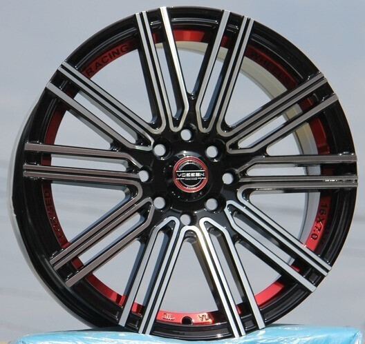 Диск Rgw 8819 16x7 4x100 ET38 DIA73.1 BMF+RED