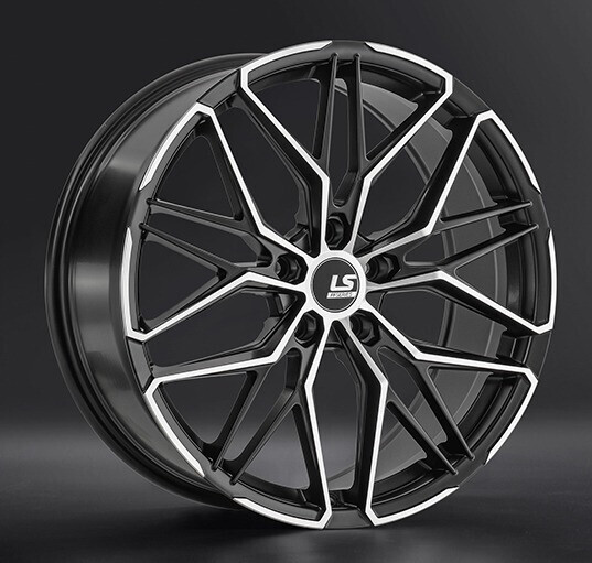Диск Ls Wheels Flowforming Rc101 19x9 5x112 ET38 DIA66.6 BKSF