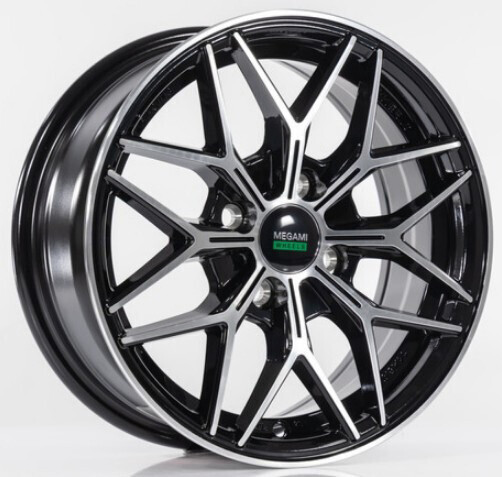 Диск Megami Mgm-32 14x6 5x100 ET35 DIA57.1 BKF