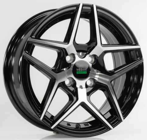 Диск Megami Mgm-31 14x6 5x100 ET35 DIA57.1 BKF