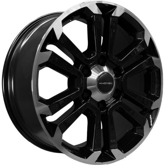 Диск Khomen Khw1817 18x7.5 6x139.7 ET25 DIA106.1 BLACK-FP